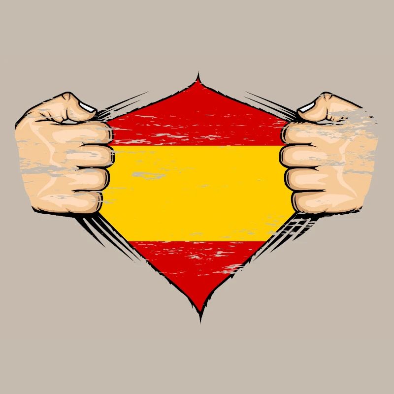 Drapeau espagnol utilisé