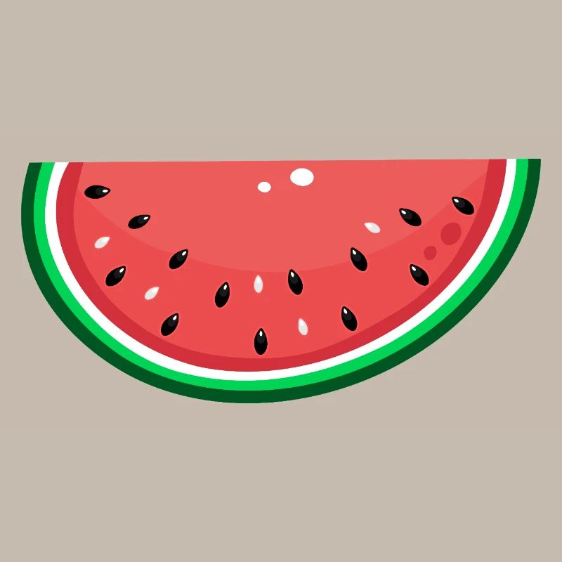 Tranche de design de pastèque