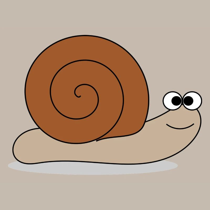 Brown snail