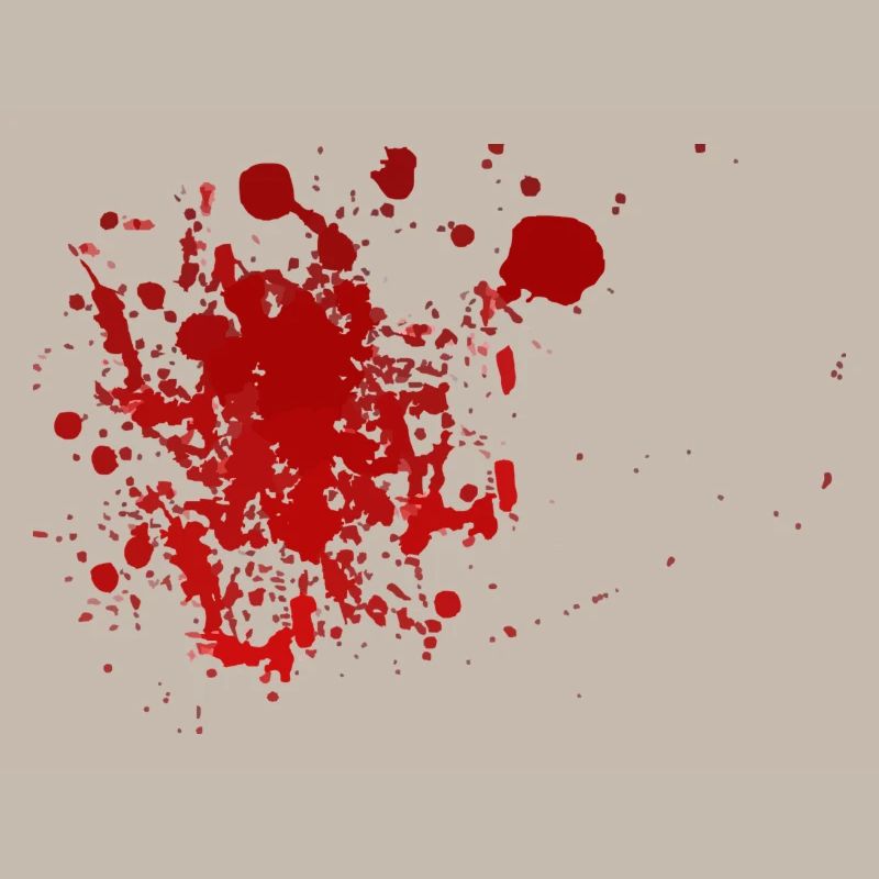 éclaboussures d'éclaboussures de sang éclaboussures de sang Halloween