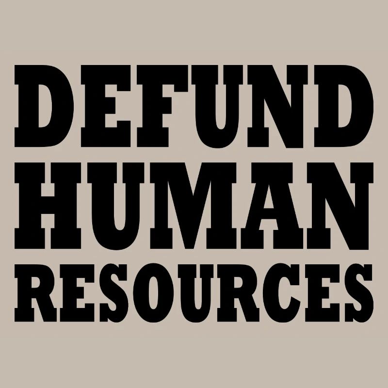 defund human resources