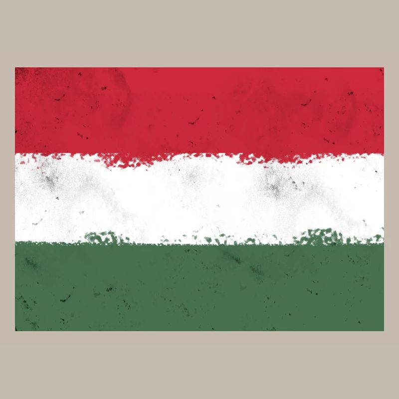 Drapeau de la Hongrie