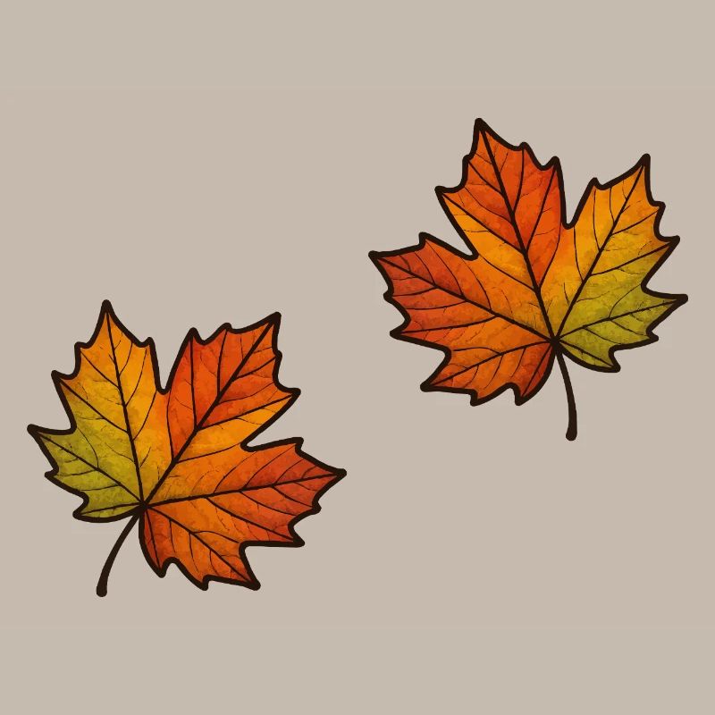 Leaf Autumn Maple Leaf 2