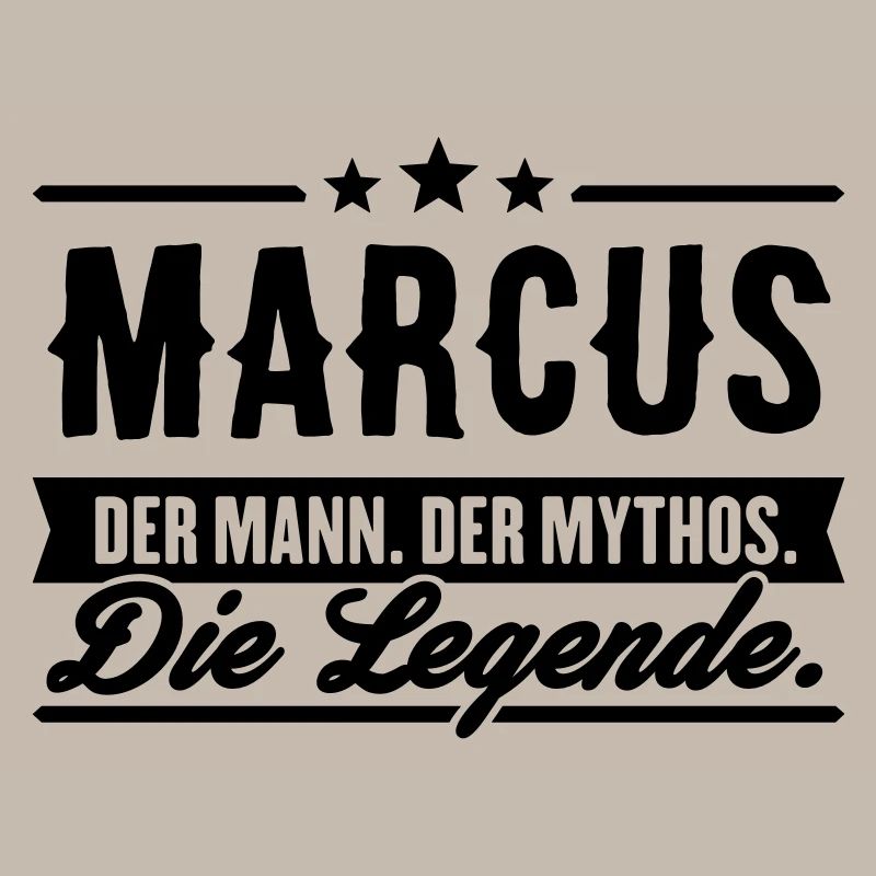 Man Myth Legend Marcus