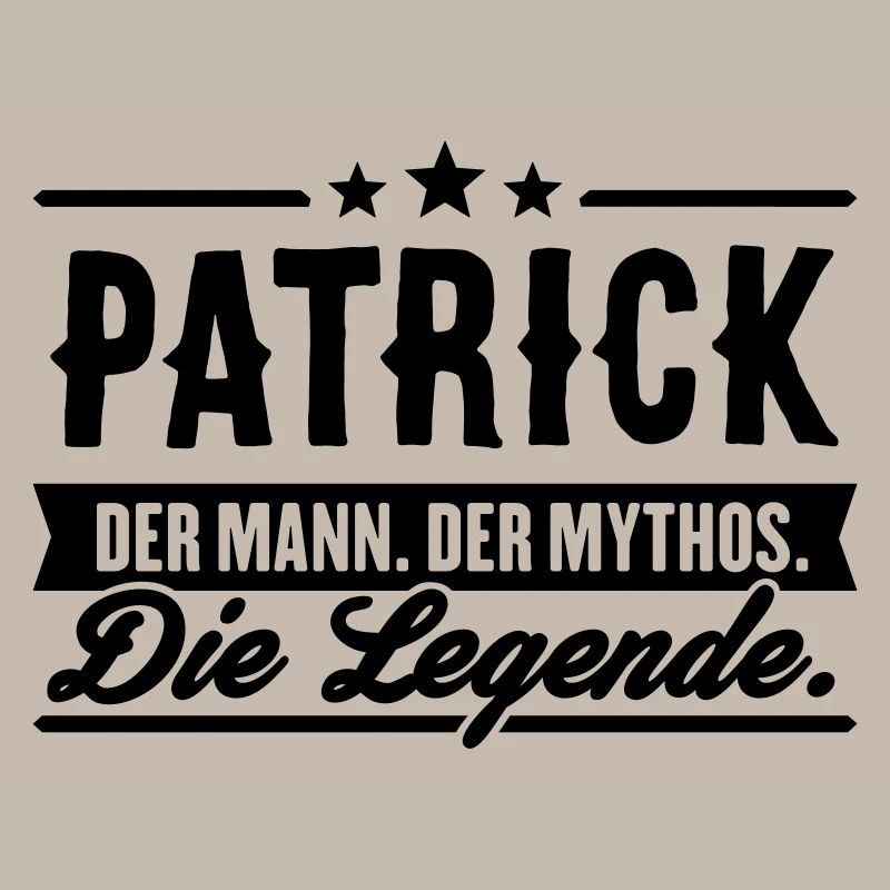 Man Myth Legend Patrick