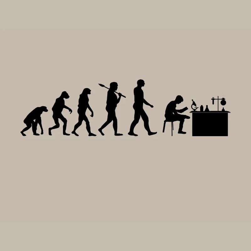 Chemist evolution chemistry gift