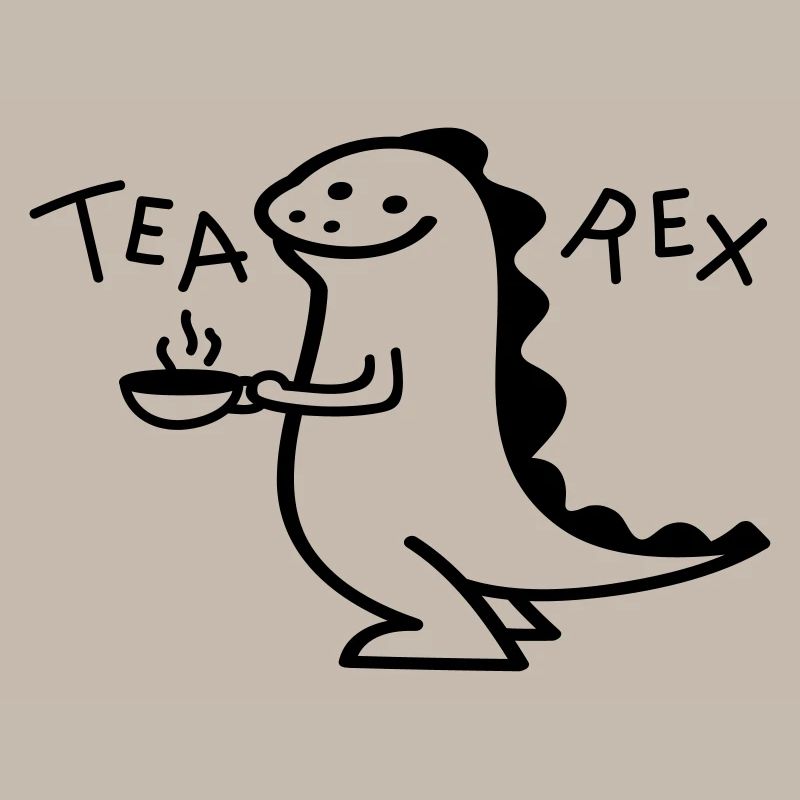Dino comme thé Rex (b)