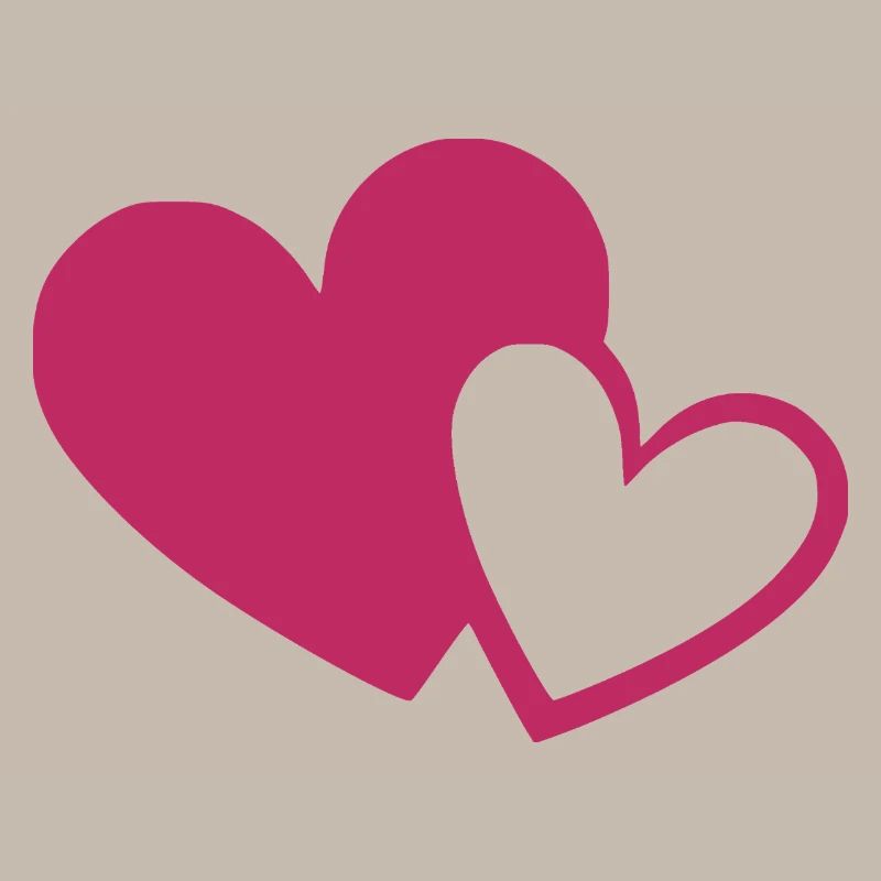 pinkes Herz pink Geschenk Mutter Muttertag