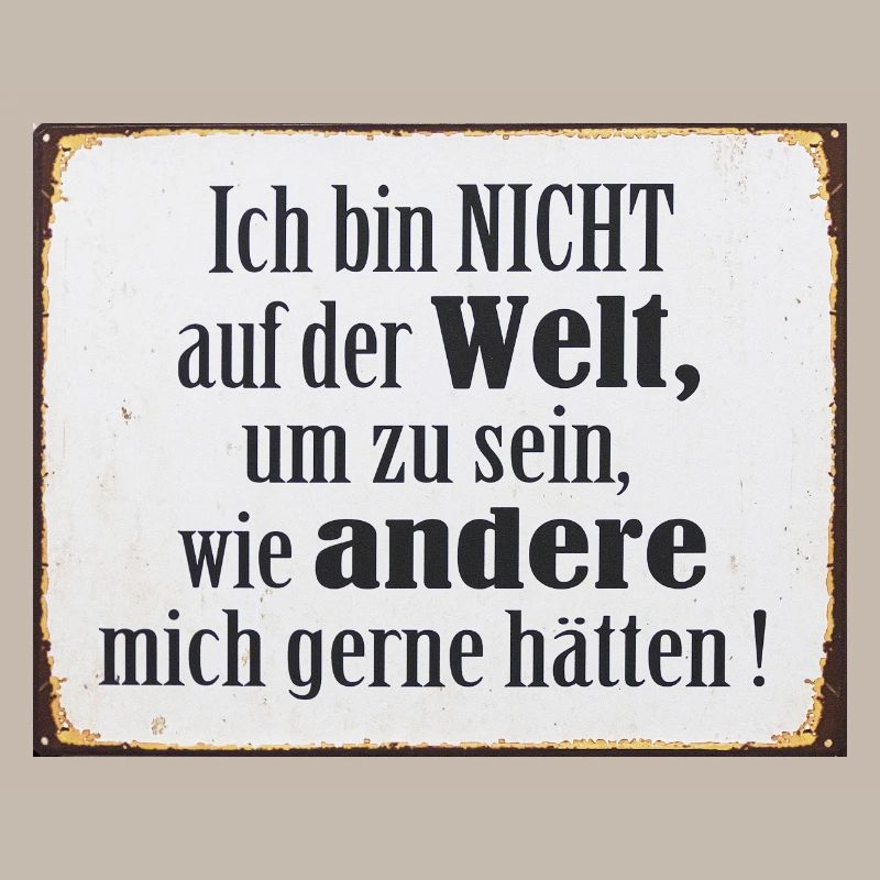 Selbstbewusstsein Spruch Geschenk