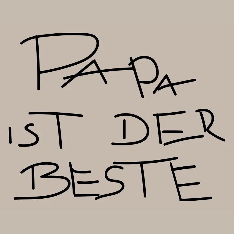 papa ist der beste
