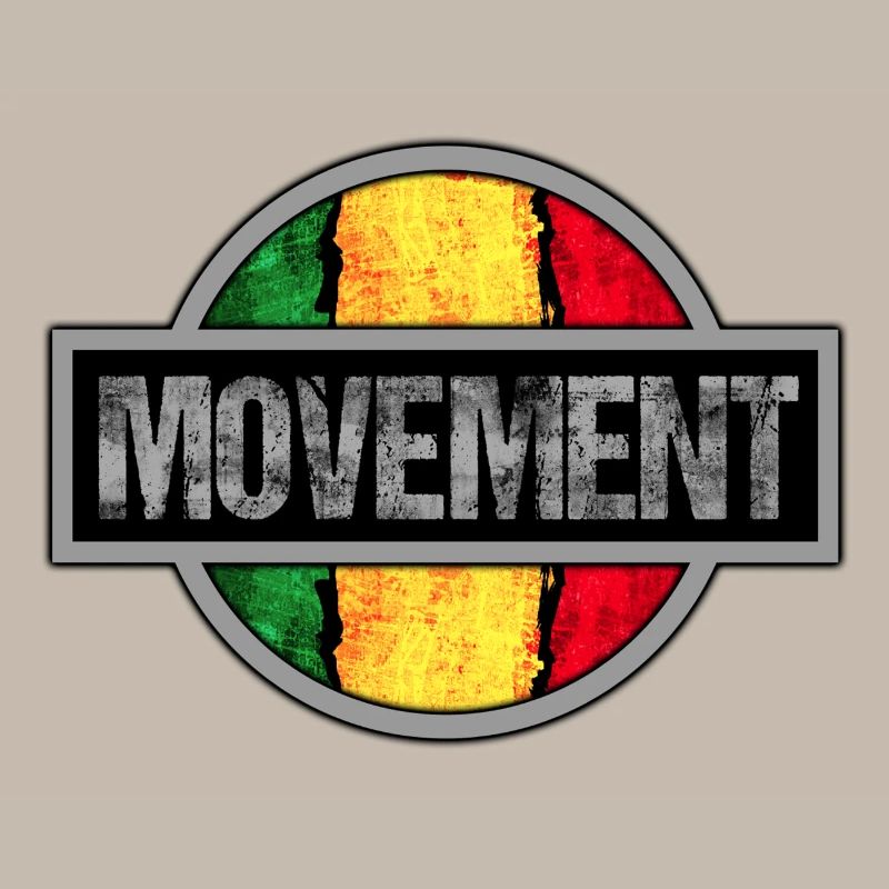 Conception d’icônes de mouvement rastafari