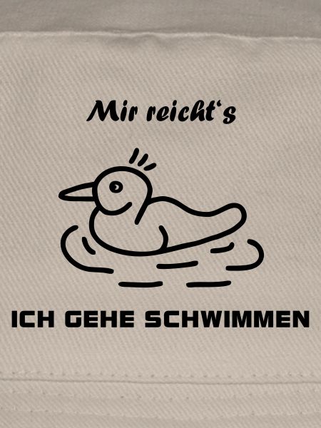 Ente schwimmen