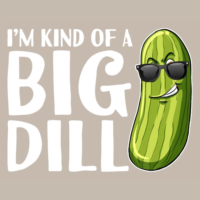 Big Dill Pickle Pun Tee
