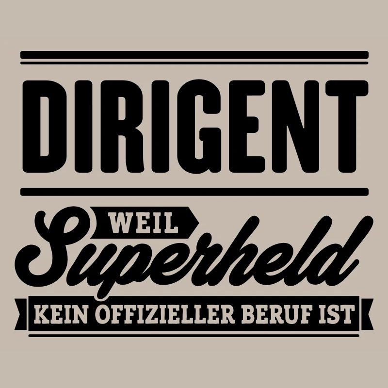 Superheld Dirigent