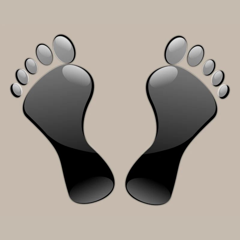 pieds