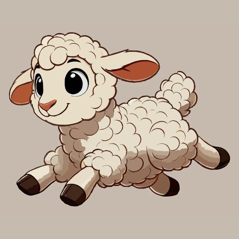 Lamb skips