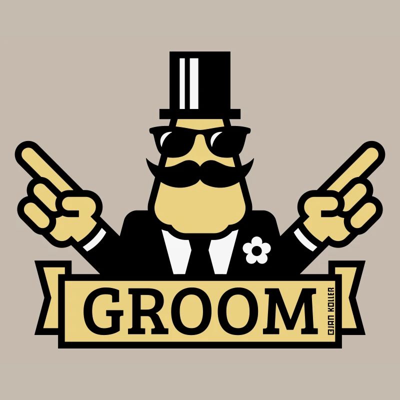 Pointing Groom (Stag Night / Bachelor Party / 3C)