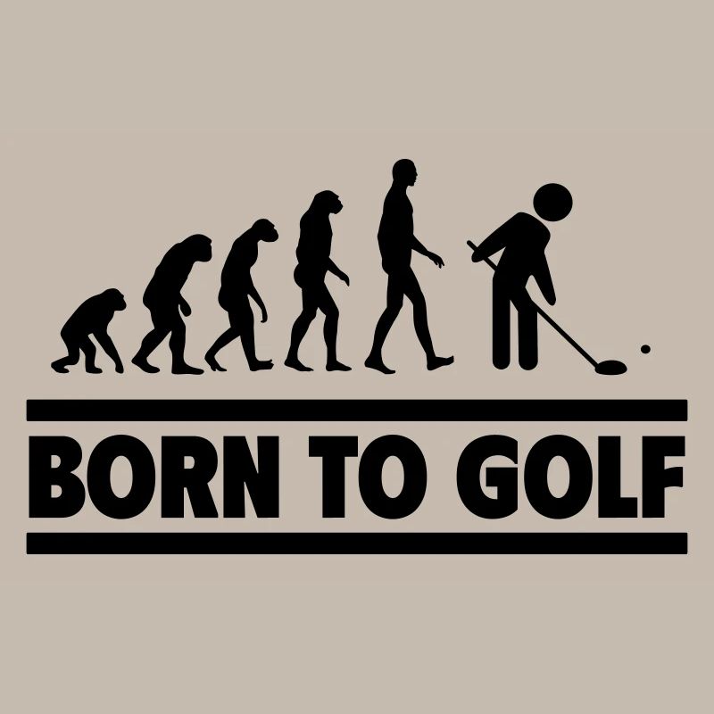 Golf Evolution Perfektes Geschenk für Golfer