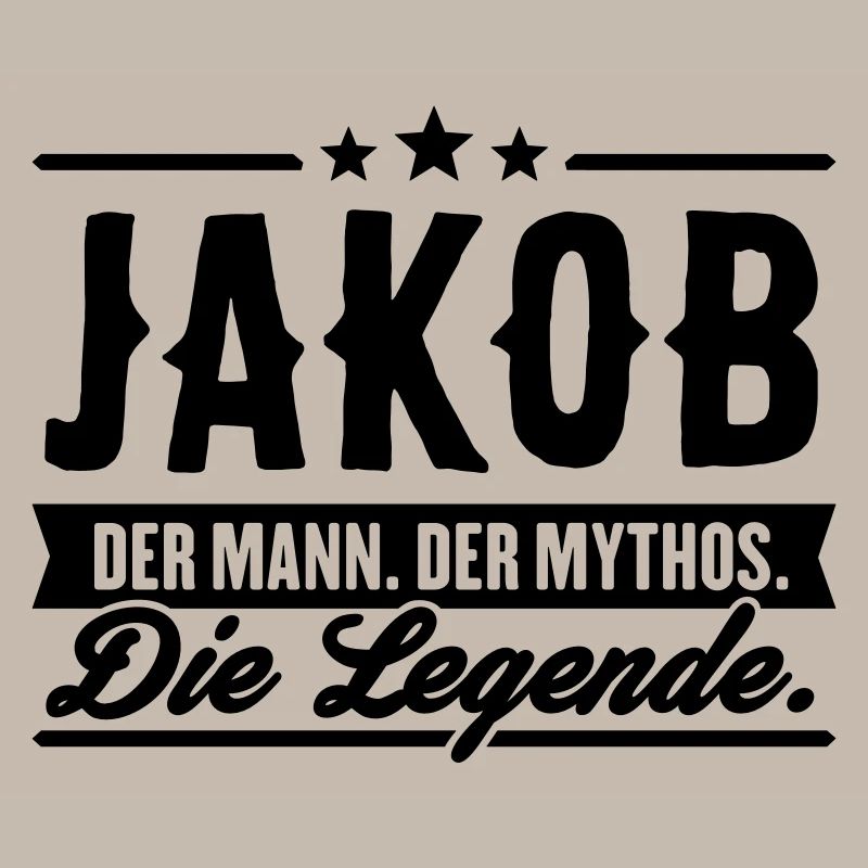 Man Myth Legend Jakob