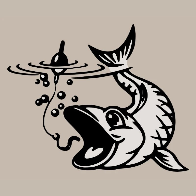 Poisson avec des appâts
