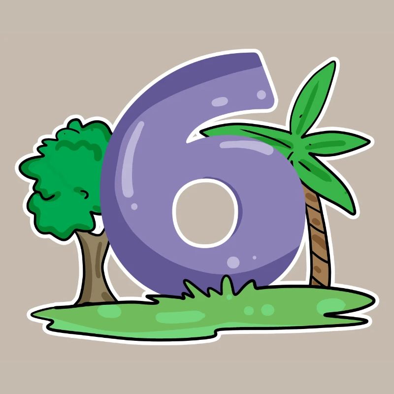 Number 6 Pattern