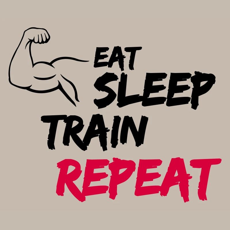 Manger Dormir Train Répéter