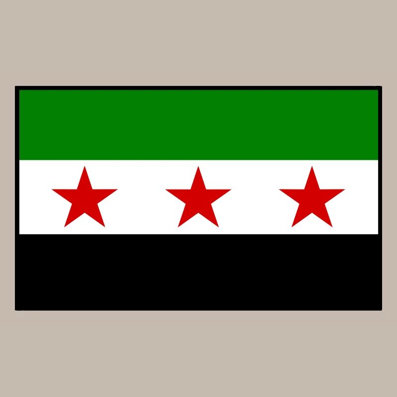 Drapeau de la Syrie