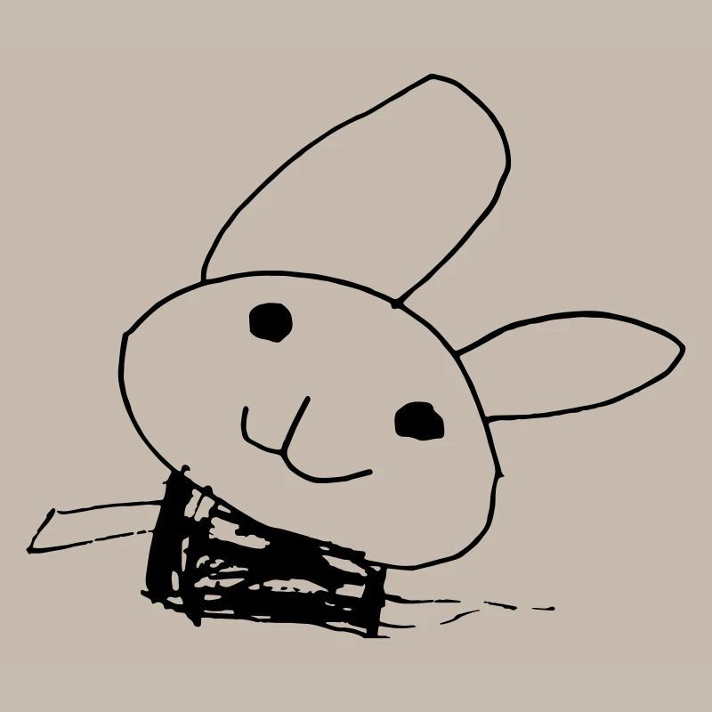 Kinderzeichnung Ostern