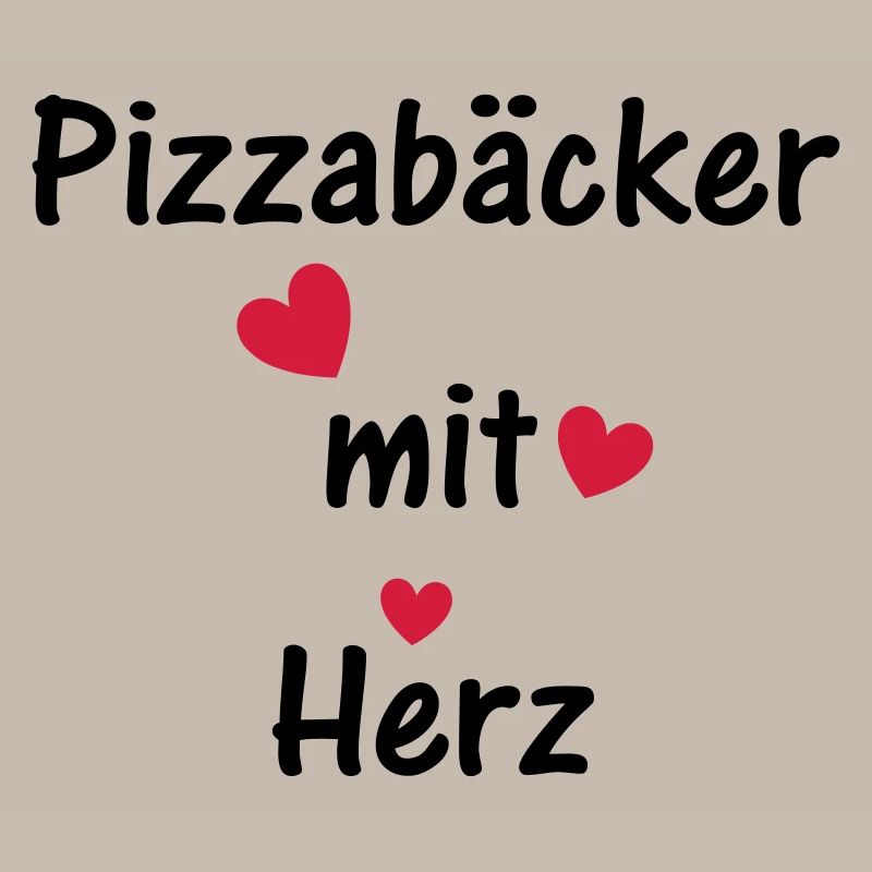 Pizzabäcker mit Herz