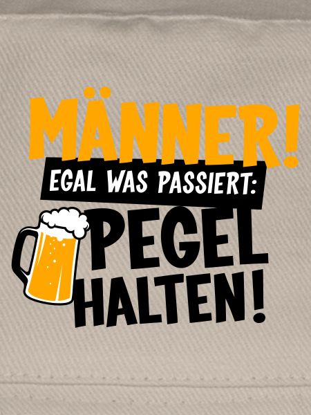 Männer Pegel halten