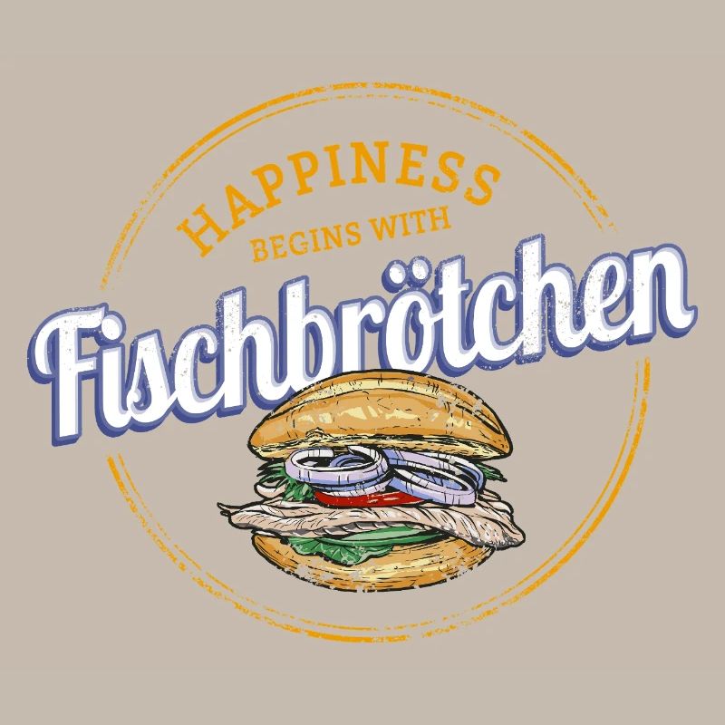 Fischbrötchen mit Matjes oder Bismarckhering