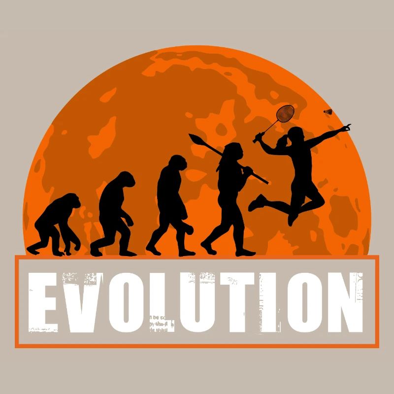 Badminton Evolution Player Smash Schläger Sportkunst