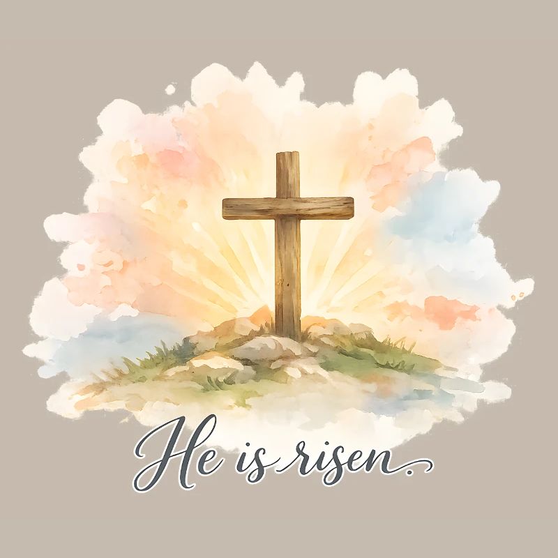 Resurrection He is Risen Easter Jesus