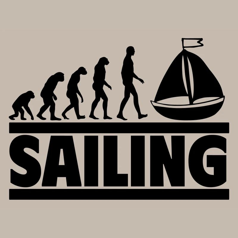 Sailing evolution: From man to captain