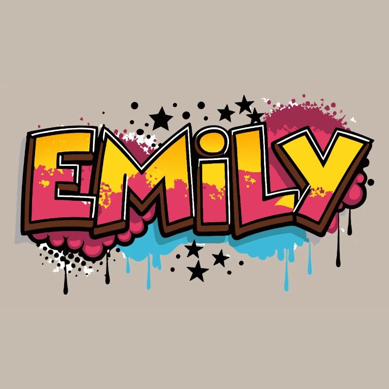 Emily Graffiti Cool Name First Name