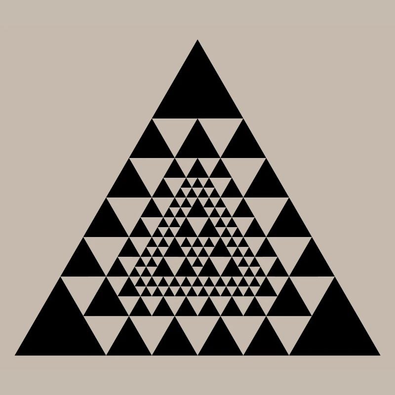 aztec inca mayan triangle design