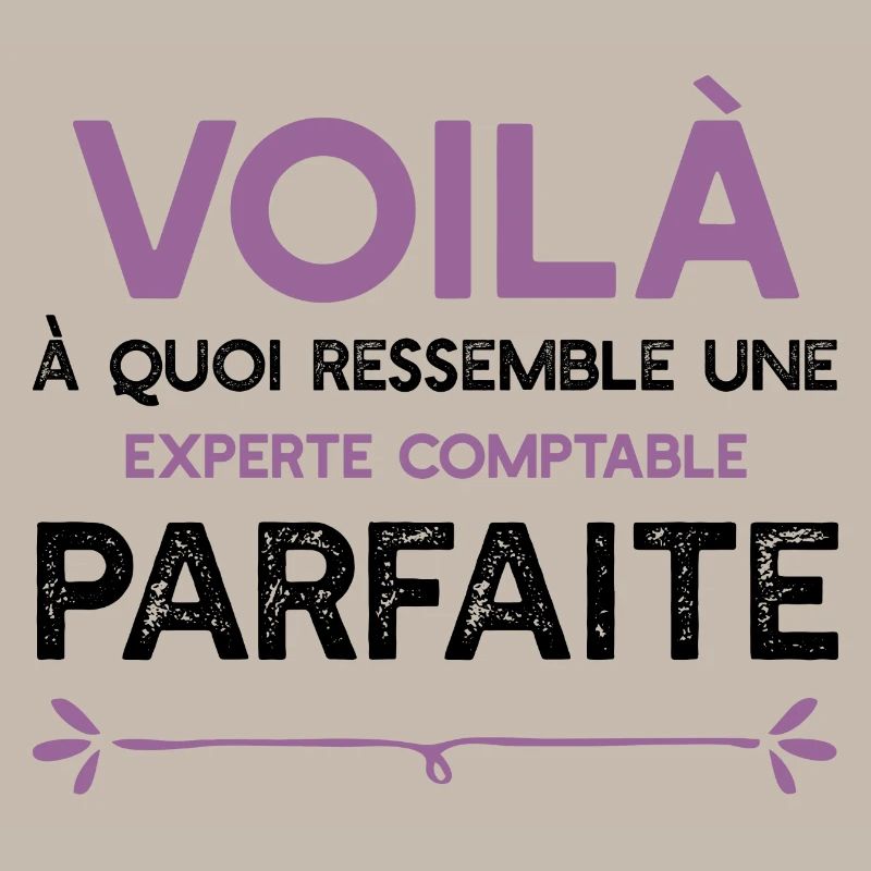 Une Experte comptable parfaite cadeau