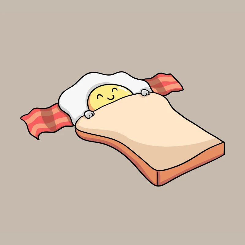 Breakfast - Frühstück - Bacon - Toast - Ei