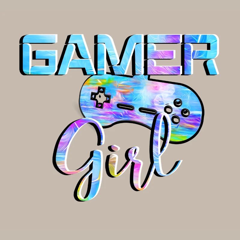 Gamer Girl Controller Controller