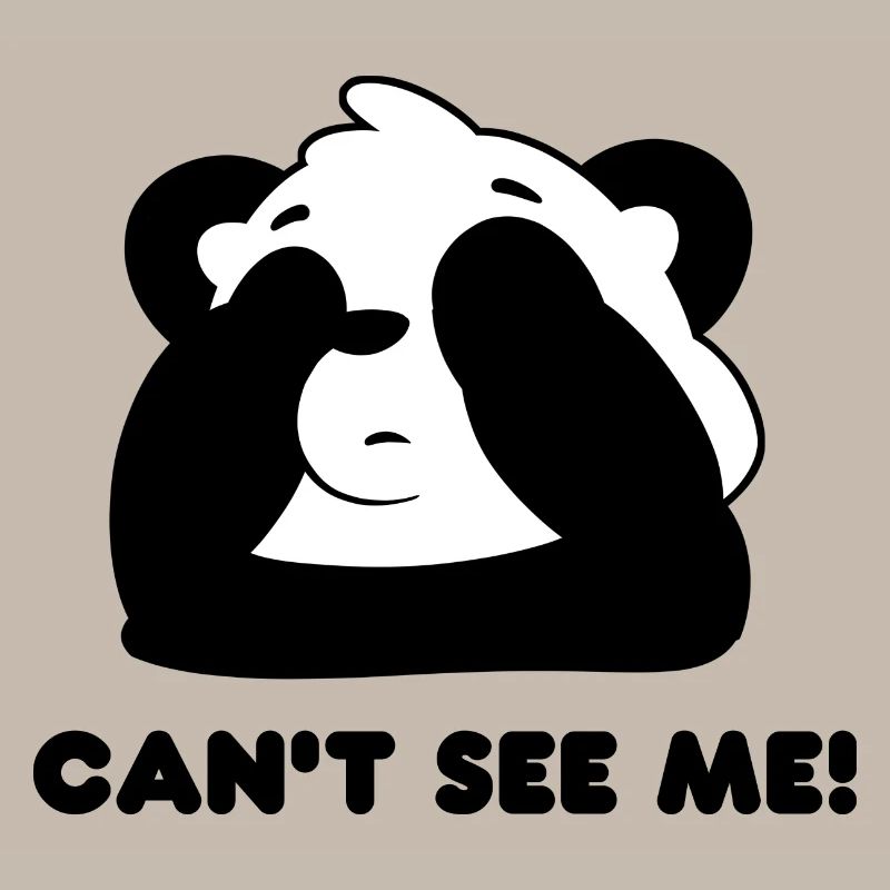 Panda Design "CAN´T SEE ME"