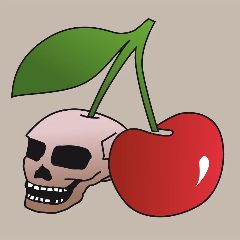 Crâne cerise