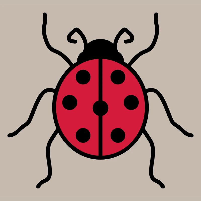 ladybug small cute cute beetle red dot