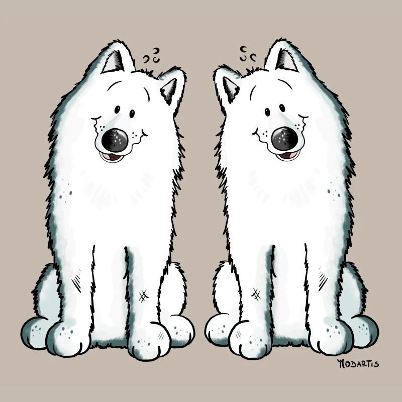 Samoyed Team - Samoyède