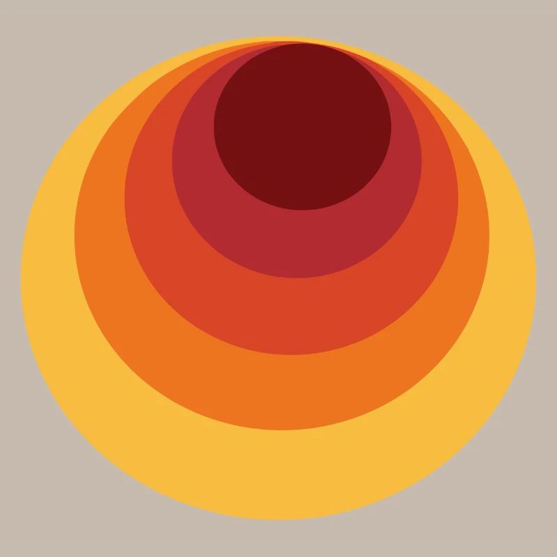 Retro Circle Polka Dot