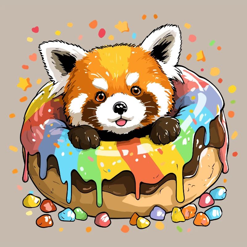 Red Panda Cake Magic