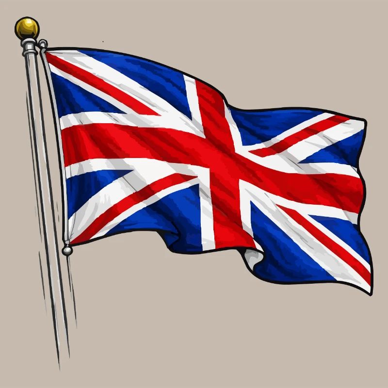 Drapeau de l’Angleterre de Grande-Bretagne