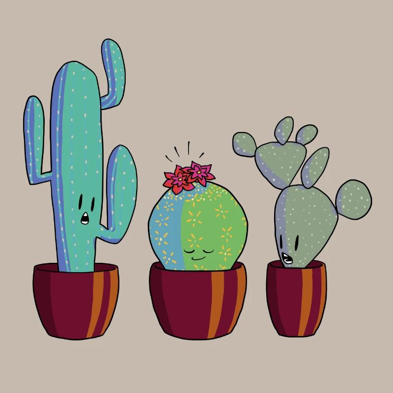 Cactus in bloom