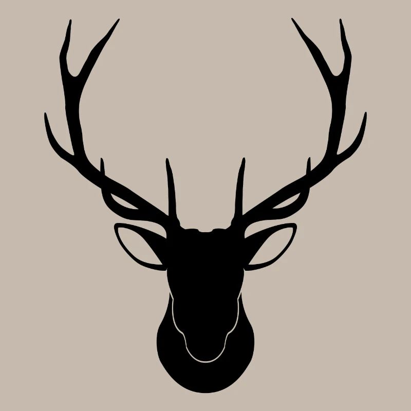 Hirsch - Hirschgeweih