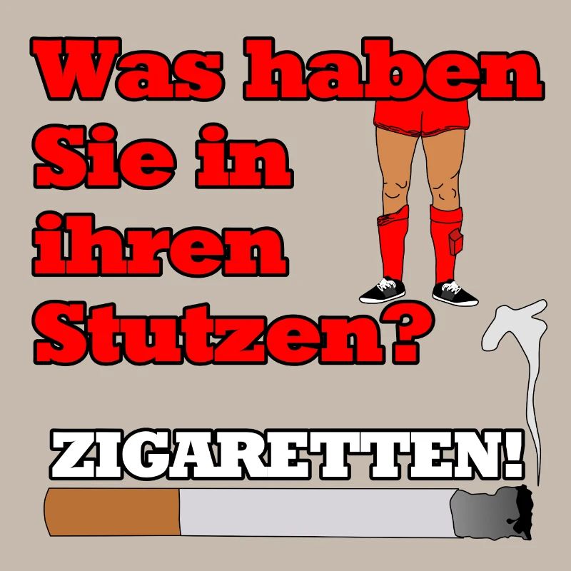 "Zigaretten in den Stutzen" - Geschenkidee
