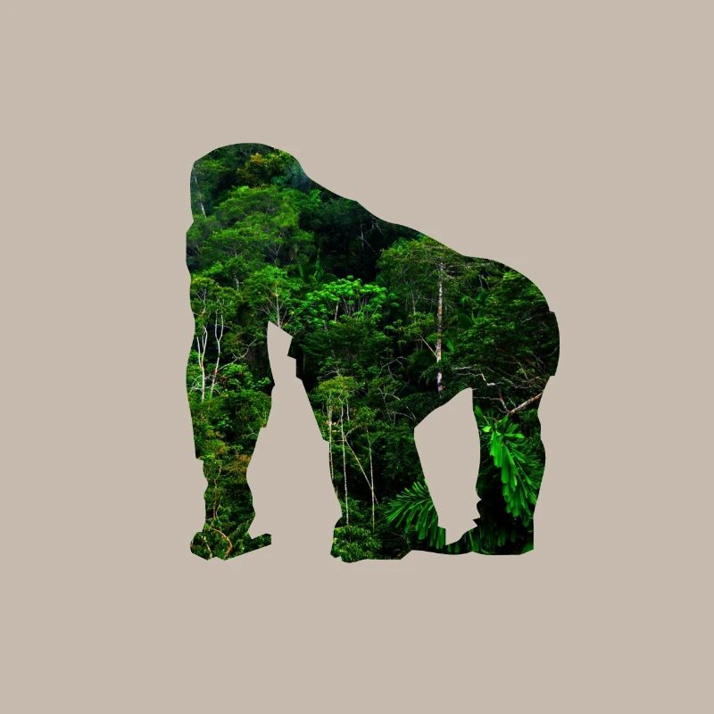 Monkey Animal Jungle Save the Rainforest Gift